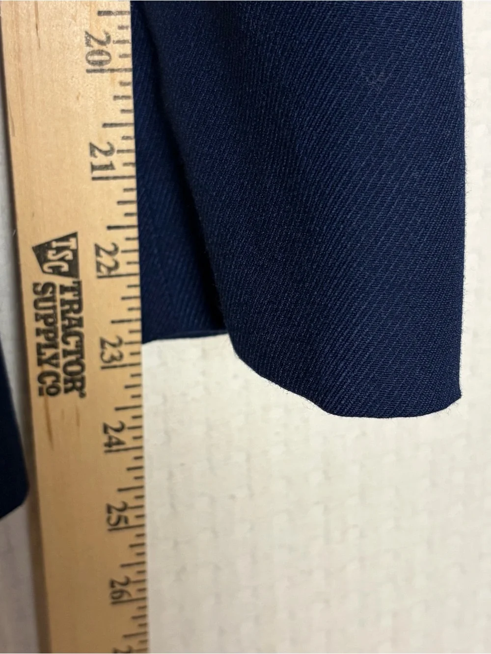 H&M Slim Fit Blue Blazer Jacket 2-Button Lined Size 34R Classic Corporate NEW